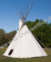 Tipi 4,5m Mischgewebe